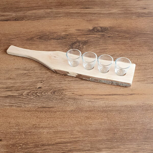 Schnapsplank van hout
