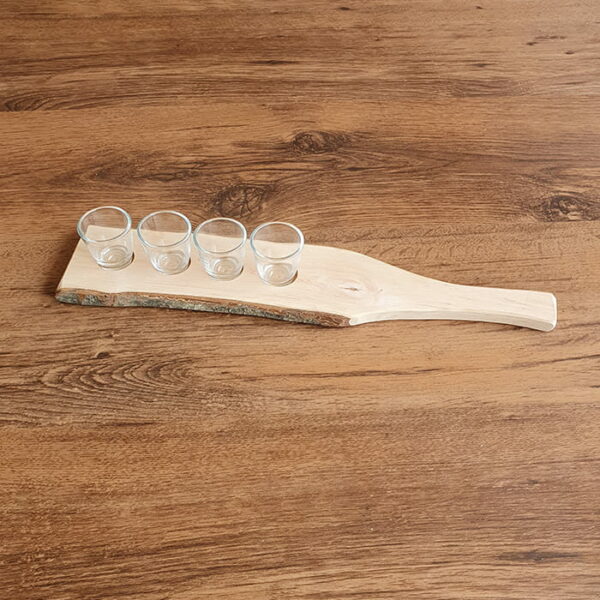 Schnapsplank van hout - Afbeelding 4