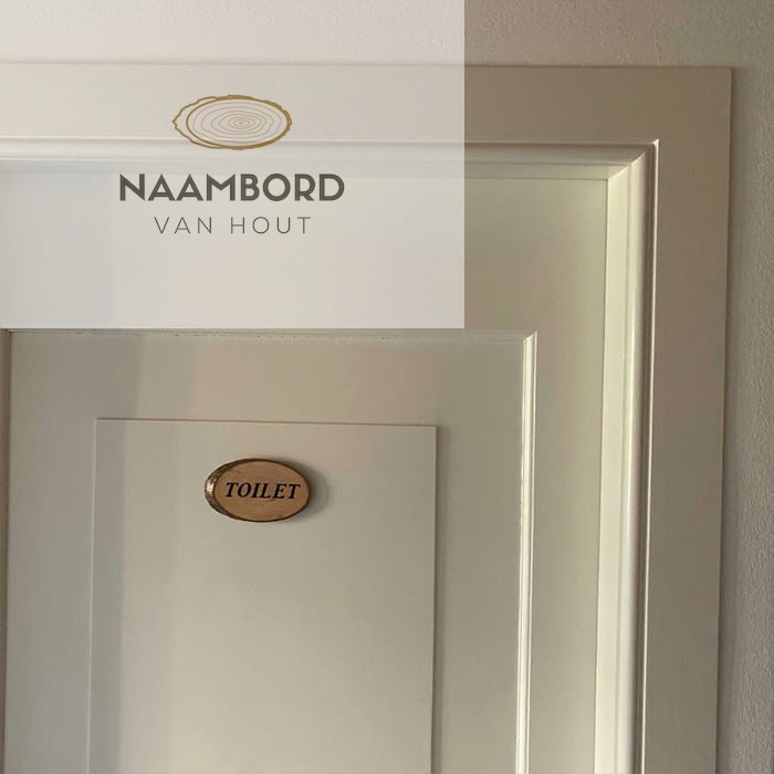 Huisnummer of naambordje ovaal klein - Afbeelding 8