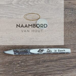 Houten Potlood Life is Sweet - OP=OP