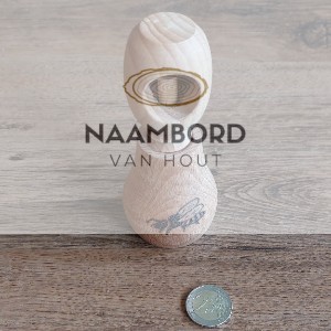Houten notenkraker met bijtje - OP=OP