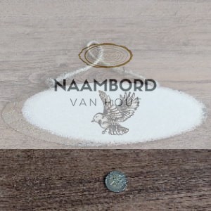 Bordje met vogel