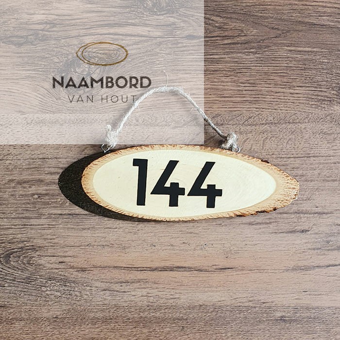 Deurbord met huisnummer - Afbeelding 3