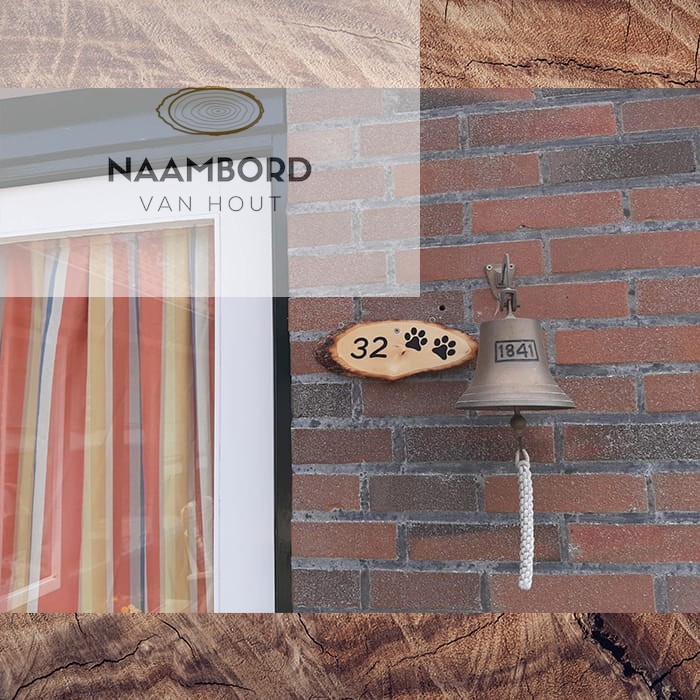 Deurbord met huisnummer - Afbeelding 4