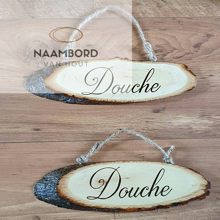 Naambord van hout - Afbeelding 19